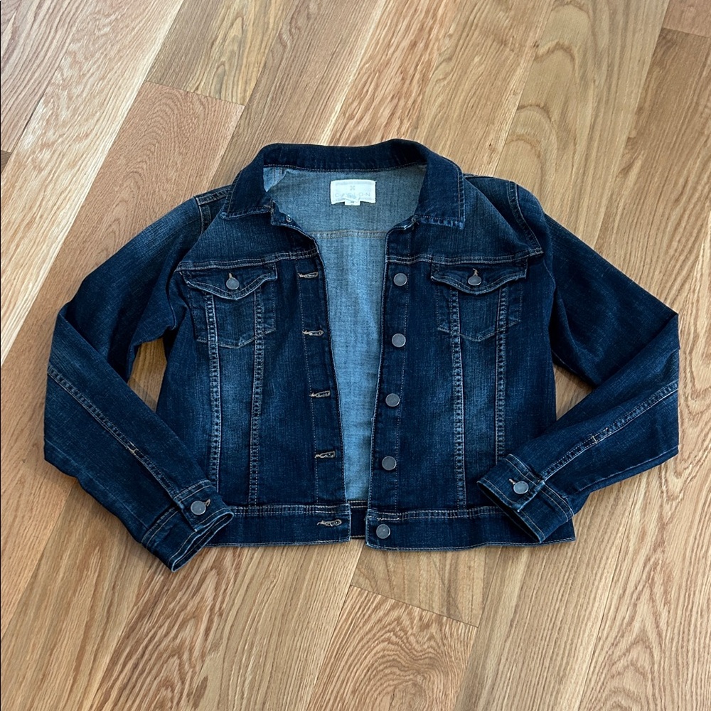 Caslon Dark Blue  Jean Jacket